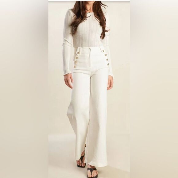 FLYING TOMATO DELICATE HUE WOVEN PANTS - Picture 1 of 10